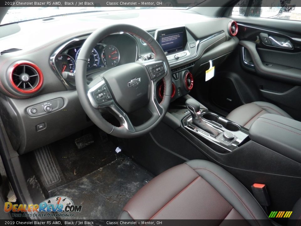 2019 Chevrolet Blazer RS AWD Black / Jet Black Photo #6