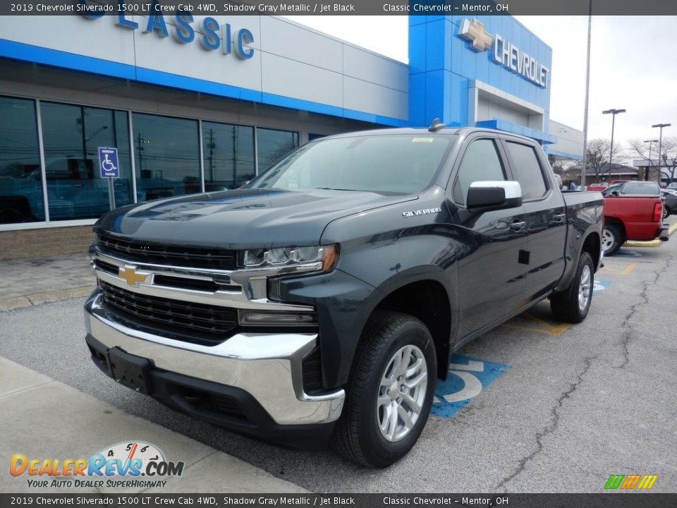 2019 Chevrolet Silverado 1500 LT Crew Cab 4WD Shadow Gray Metallic / Jet Black Photo #1