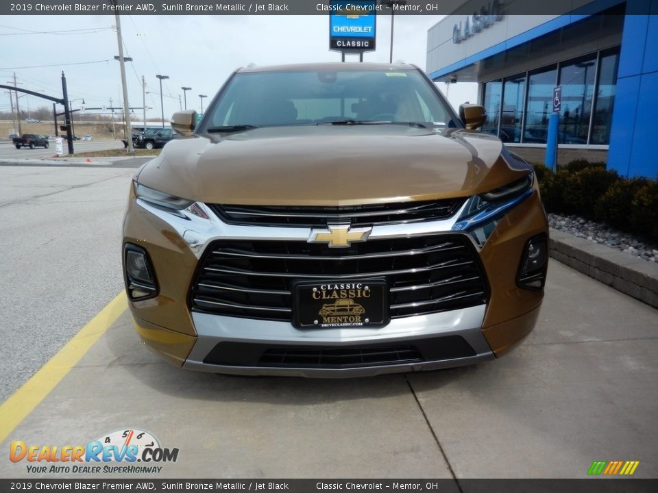 2019 Chevrolet Blazer Premier AWD Sunlit Bronze Metallic / Jet Black Photo #2