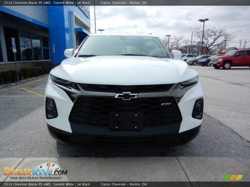 2019 Chevrolet Blazer RS AWD Summit White / Jet Black Photo #2