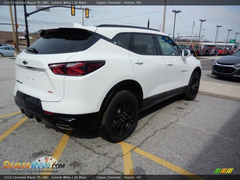 2019 Chevrolet Blazer RS AWD Summit White / Jet Black Photo #4