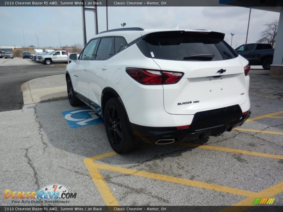 2019 Chevrolet Blazer RS AWD Summit White / Jet Black Photo #5