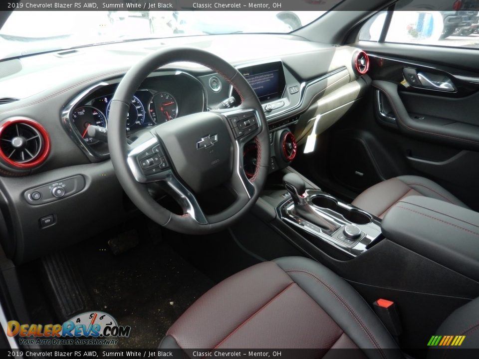 Front Seat of 2019 Chevrolet Blazer RS AWD Photo #6