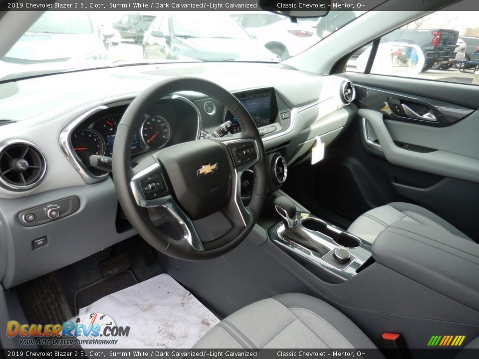 Dark Galvanized/­Light Galvanized Interior - 2019 Chevrolet Blazer 2.5L Cloth Photo #6