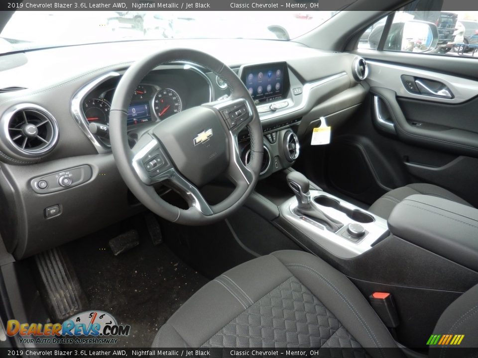 2019 Chevrolet Blazer 3.6L Leather AWD Nightfall Metallic / Jet Black Photo #6