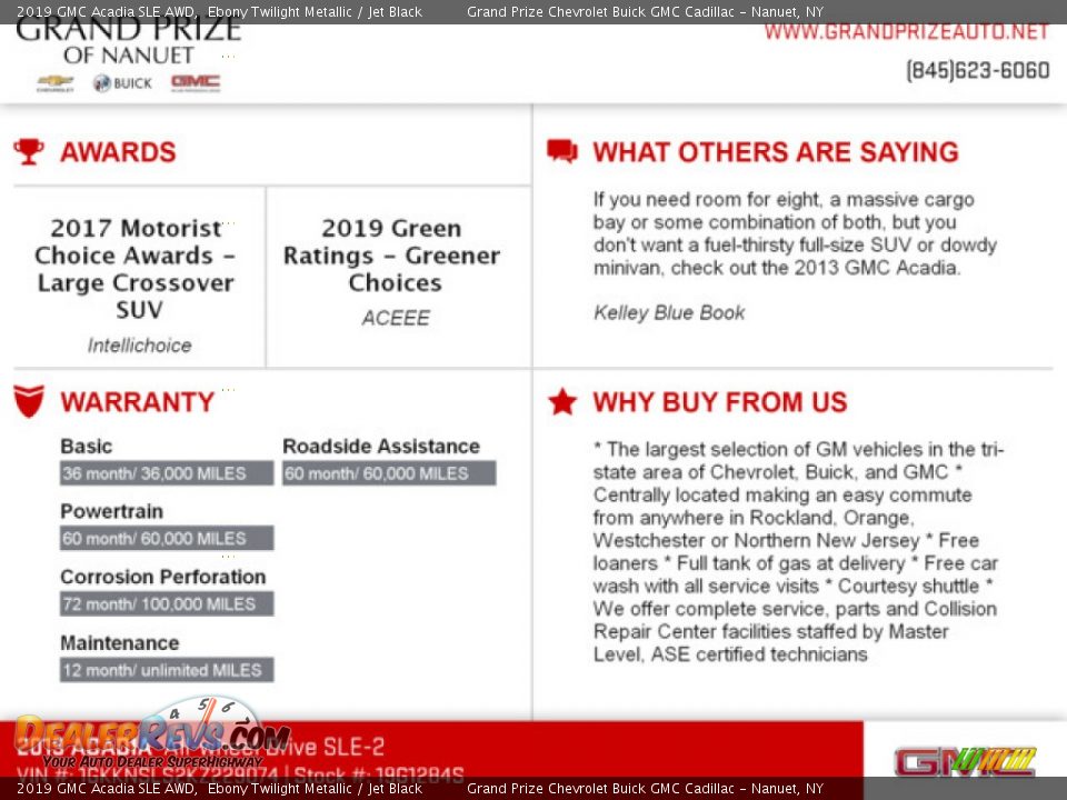 2019 GMC Acadia SLE AWD Ebony Twilight Metallic / Jet Black Photo #11