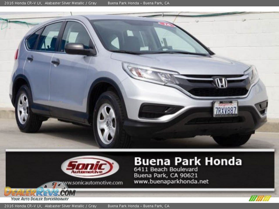 2016 Honda CR-V LX Alabaster Silver Metallic / Gray Photo #1