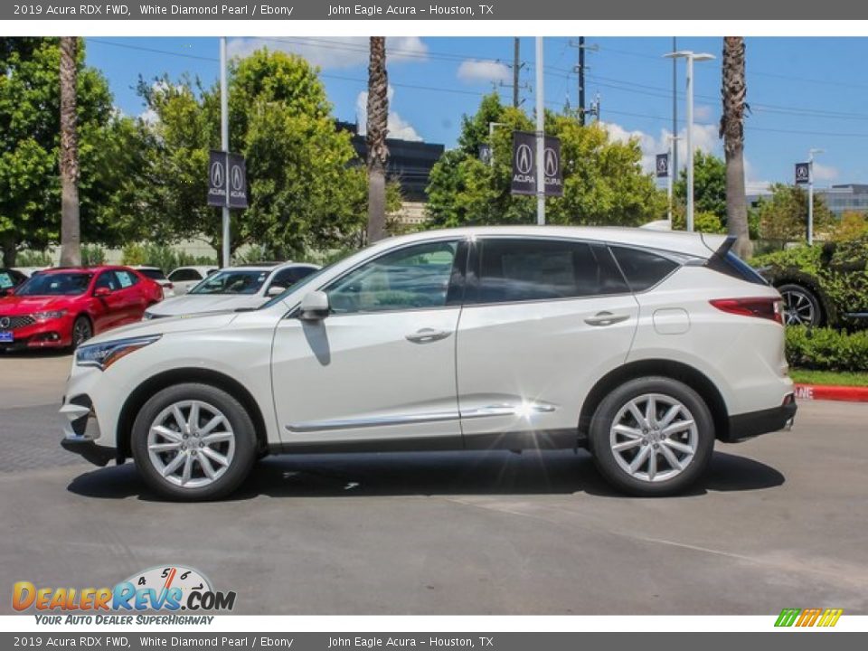 2019 Acura RDX FWD White Diamond Pearl / Ebony Photo #4