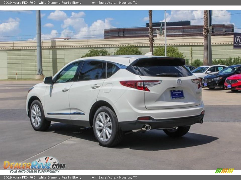 2019 Acura RDX FWD White Diamond Pearl / Ebony Photo #5