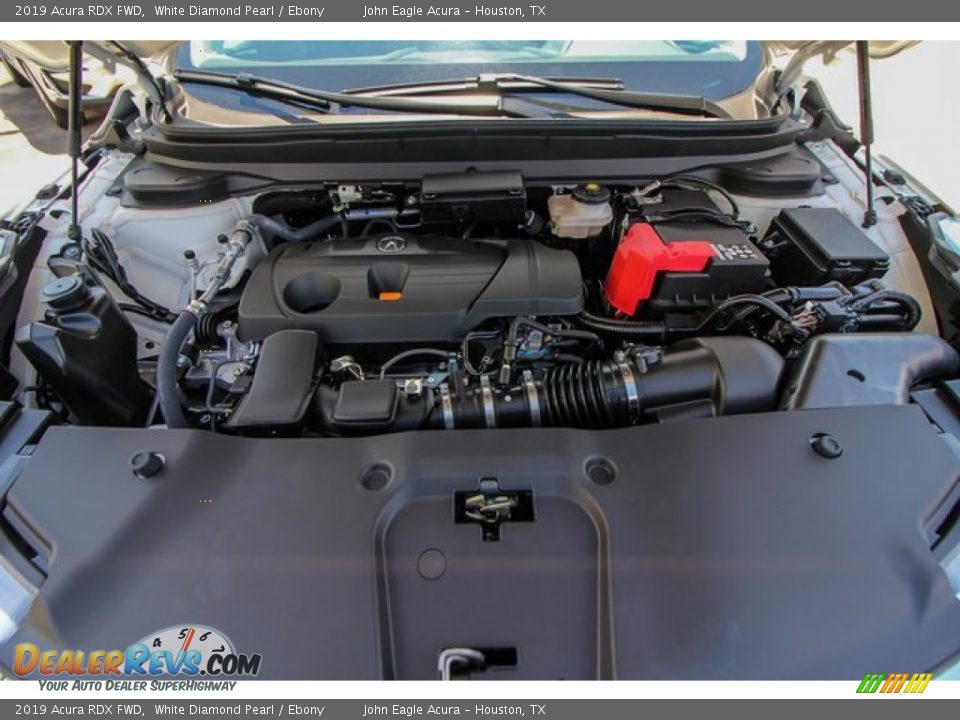 2019 Acura RDX FWD White Diamond Pearl / Ebony Photo #25