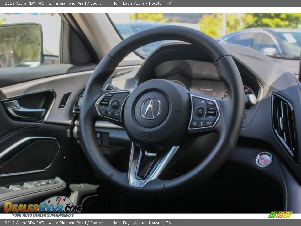 2019 Acura RDX FWD White Diamond Pearl / Ebony Photo #27