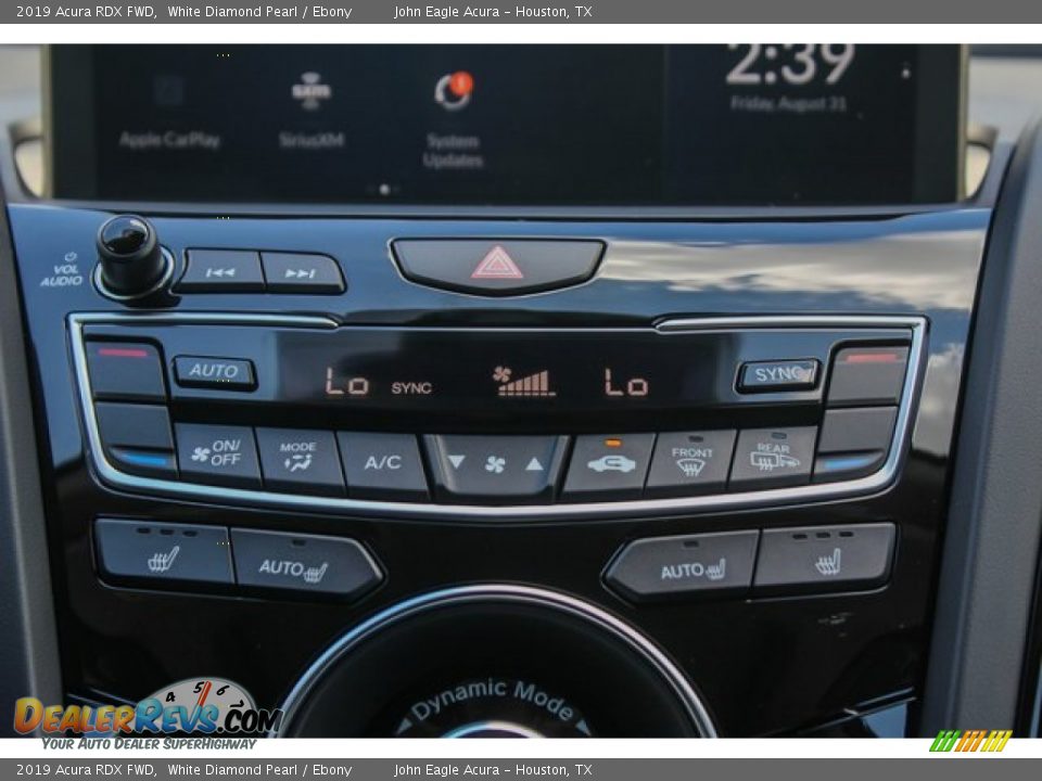 2019 Acura RDX FWD White Diamond Pearl / Ebony Photo #29