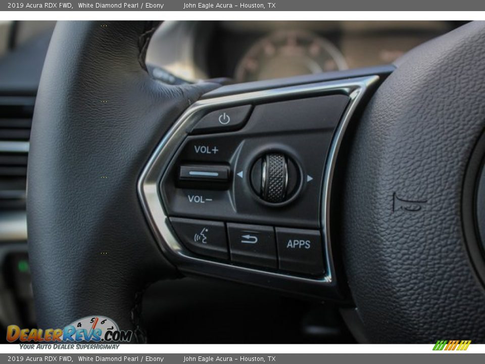 2019 Acura RDX FWD White Diamond Pearl / Ebony Photo #36