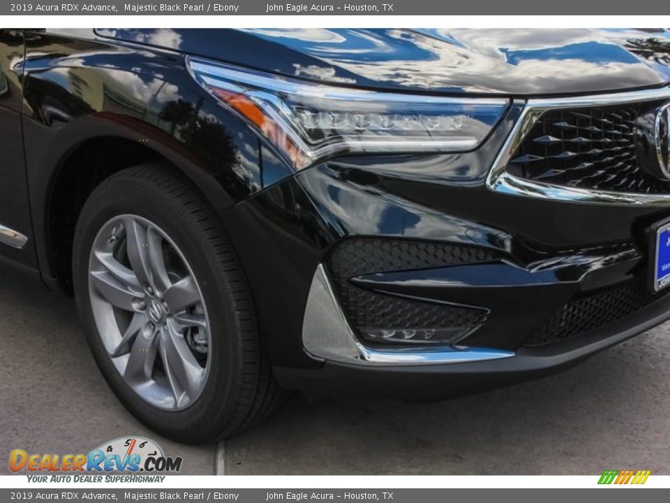2019 Acura RDX Advance Majestic Black Pearl / Ebony Photo #11