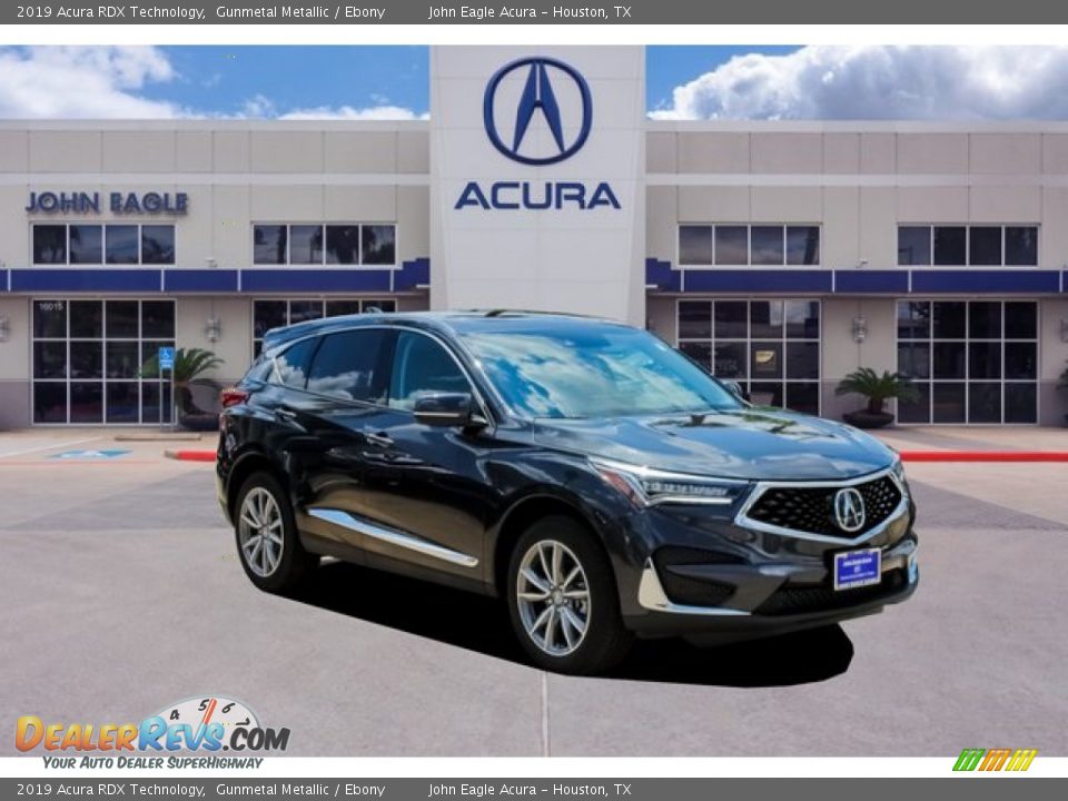2019 Acura RDX Technology Gunmetal Metallic / Ebony Photo #1