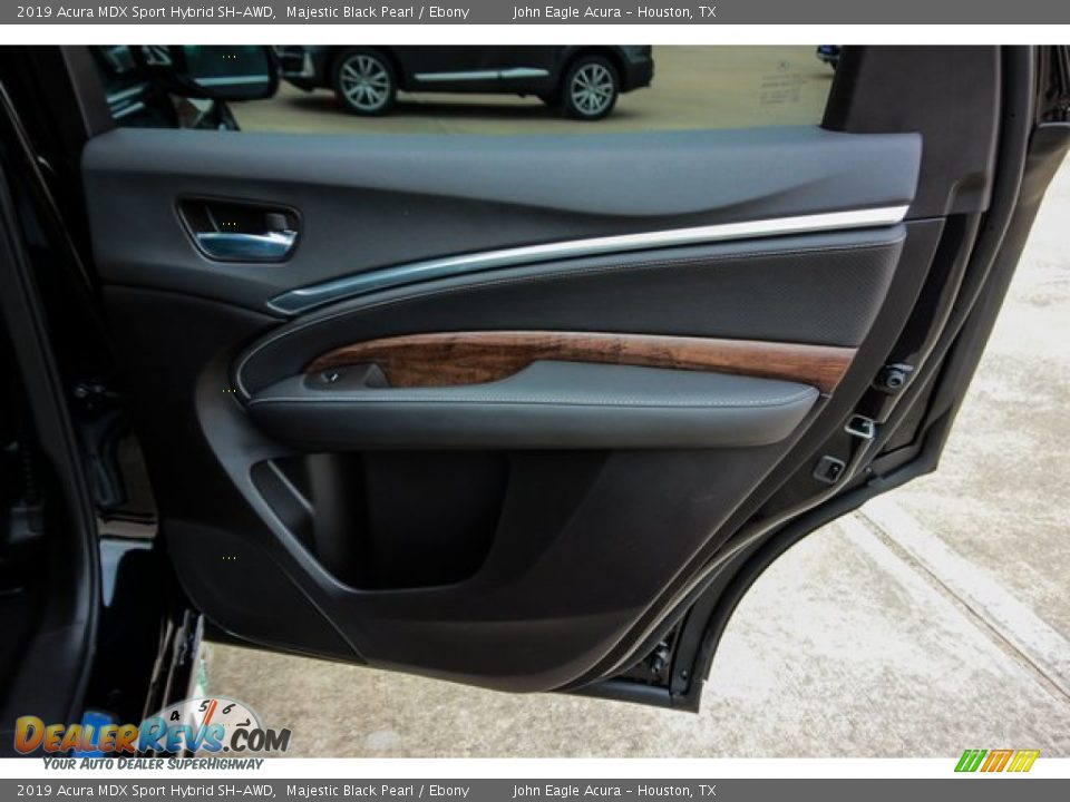 2019 Acura MDX Sport Hybrid SH-AWD Majestic Black Pearl / Ebony Photo #21
