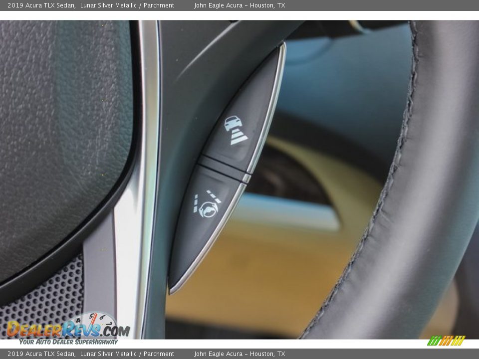 2019 Acura TLX Sedan Lunar Silver Metallic / Parchment Photo #34