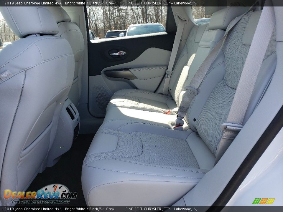 2019 Jeep Cherokee Limited 4x4 Bright White / Black/Ski Grey Photo #6