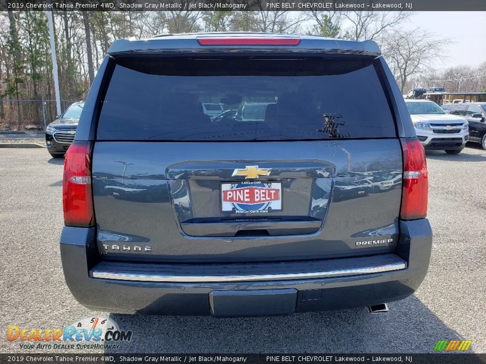 2019 Chevrolet Tahoe Premier 4WD Shadow Gray Metallic / Jet Black/Mahogany Photo #5