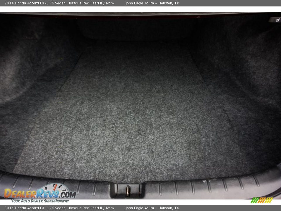 2014 Honda Accord EX-L V6 Sedan Basque Red Pearl II / Ivory Photo #22
