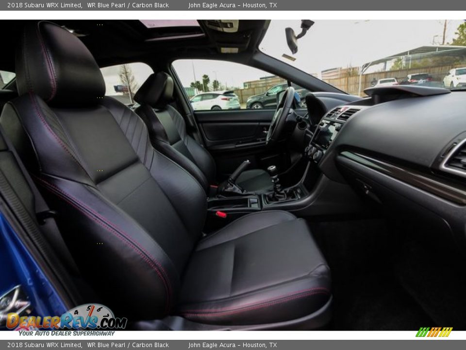 Front Seat of 2018 Subaru WRX Limited Photo #25