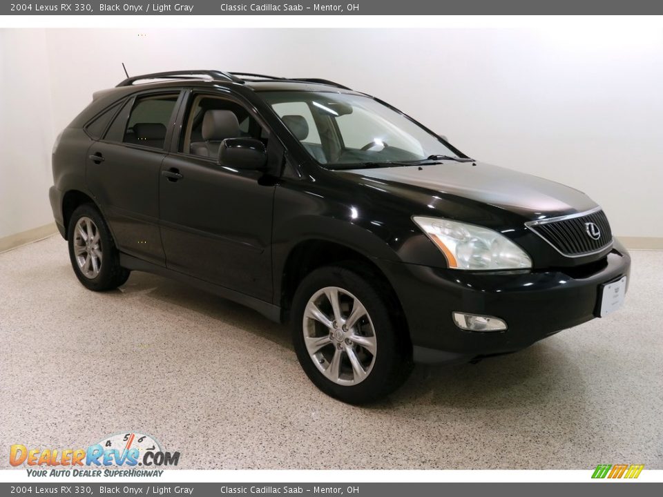 2004 Lexus RX 330 Black Onyx / Light Gray Photo #1