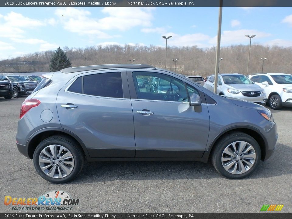 2019 Buick Encore Preferred AWD Satin Steel Metallic / Ebony Photo #4