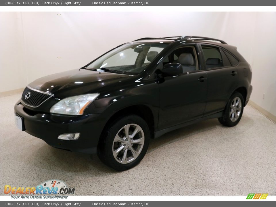 2004 Lexus RX 330 Black Onyx / Light Gray Photo #3