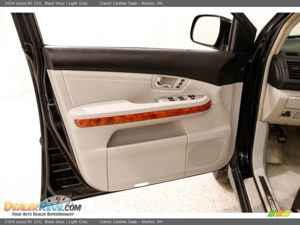 2004 Lexus RX 330 Black Onyx / Light Gray Photo #4