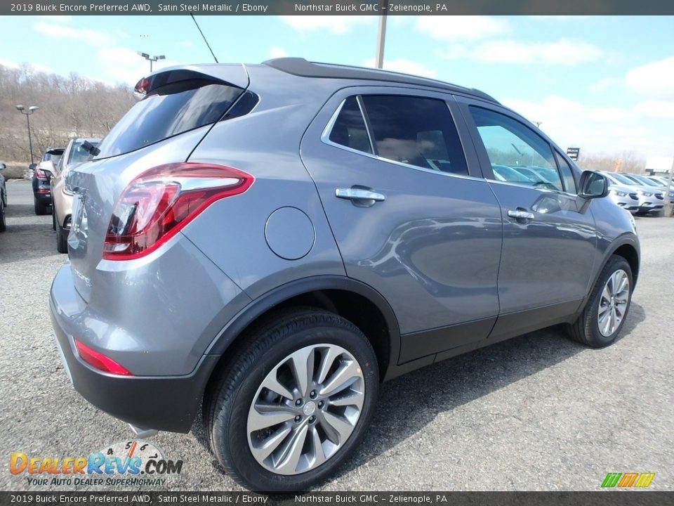 2019 Buick Encore Preferred AWD Satin Steel Metallic / Ebony Photo #5