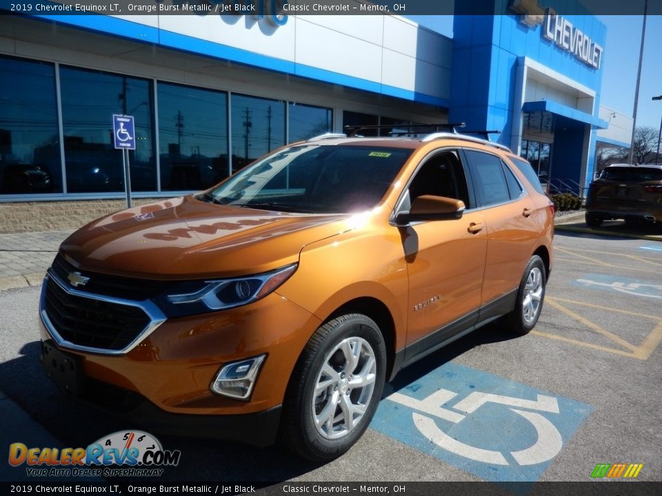 2019 Chevrolet Equinox LT Orange Burst Metallic / Jet Black Photo #1