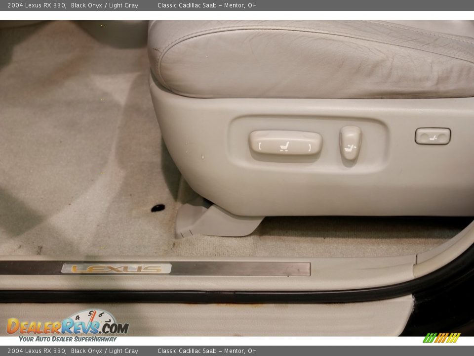 2004 Lexus RX 330 Black Onyx / Light Gray Photo #6