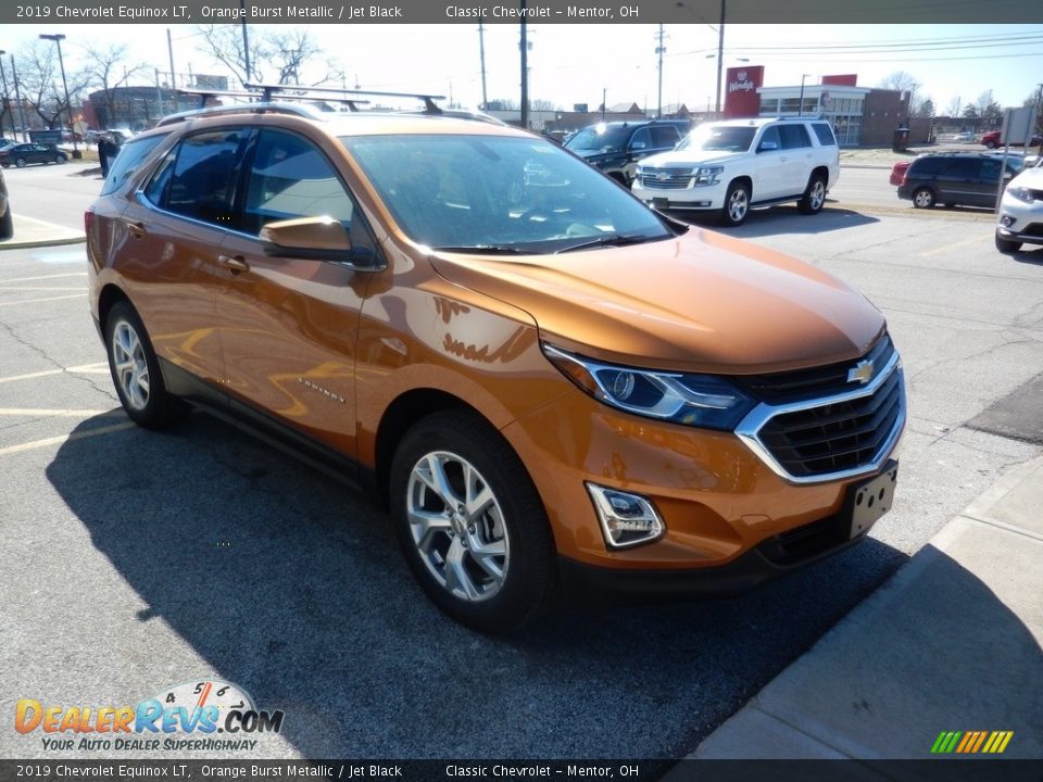 2019 Chevrolet Equinox LT Orange Burst Metallic / Jet Black Photo #3