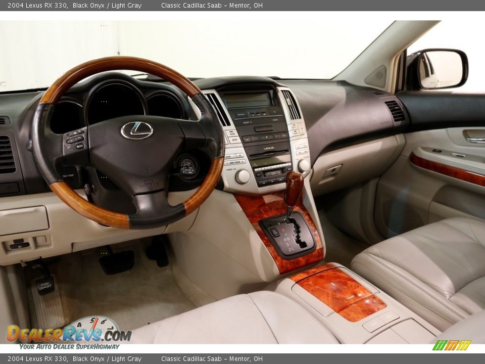 2004 Lexus RX 330 Black Onyx / Light Gray Photo #8