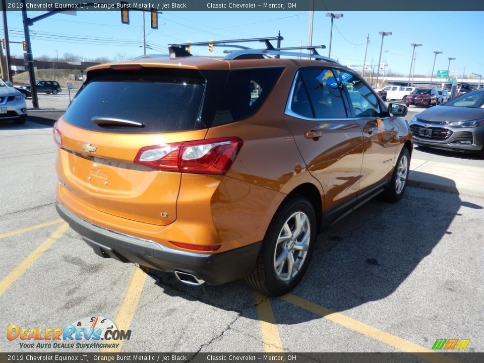 2019 Chevrolet Equinox LT Orange Burst Metallic / Jet Black Photo #4