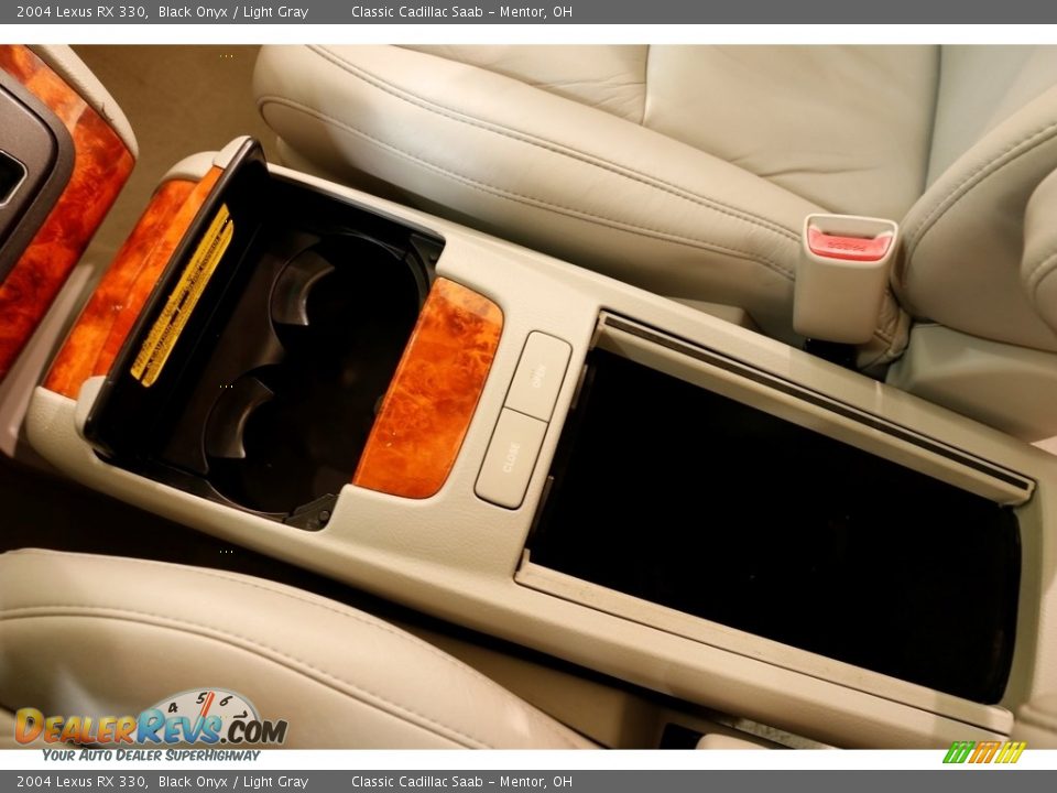 2004 Lexus RX 330 Black Onyx / Light Gray Photo #17