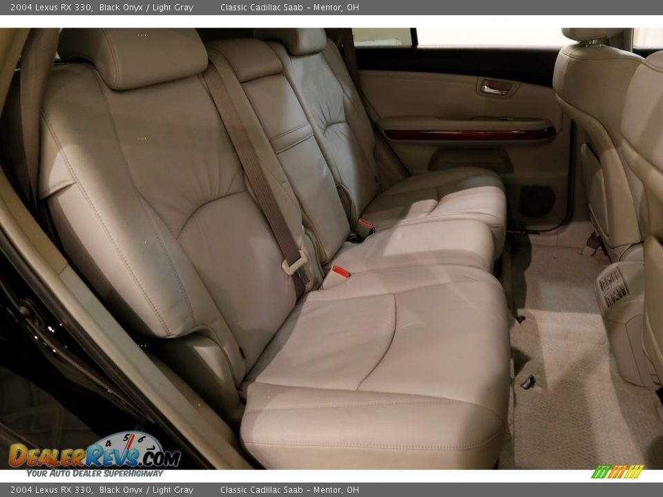 2004 Lexus RX 330 Black Onyx / Light Gray Photo #20