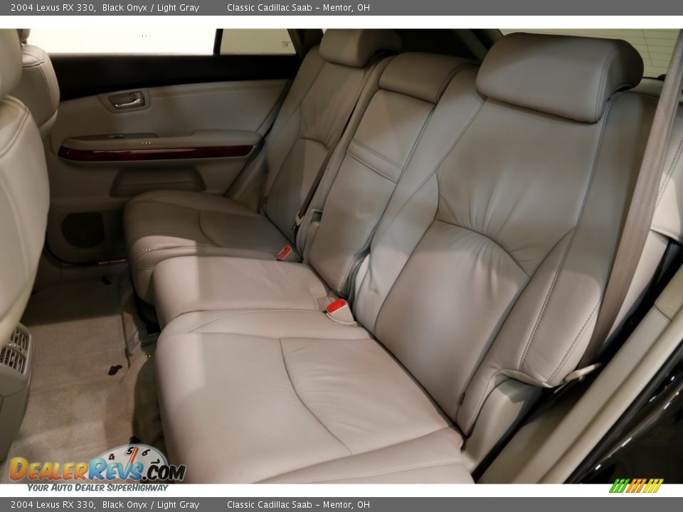 2004 Lexus RX 330 Black Onyx / Light Gray Photo #21
