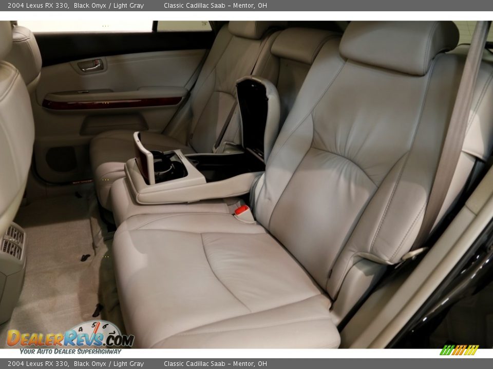 2004 Lexus RX 330 Black Onyx / Light Gray Photo #22