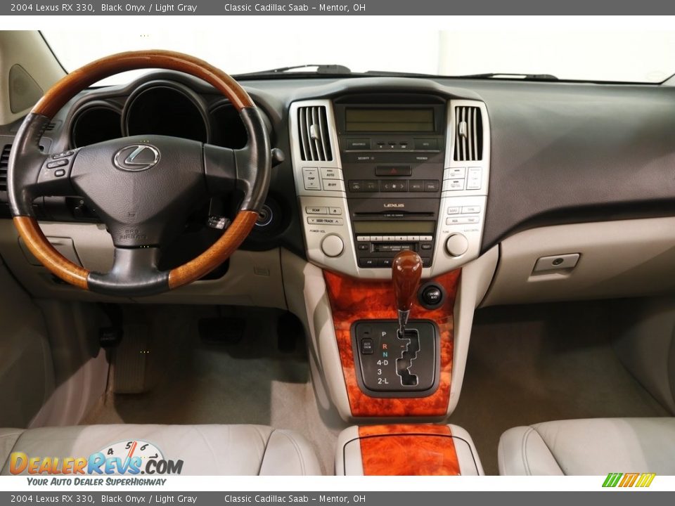 2004 Lexus RX 330 Black Onyx / Light Gray Photo #23