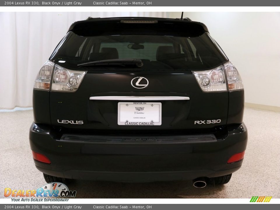 2004 Lexus RX 330 Black Onyx / Light Gray Photo #24
