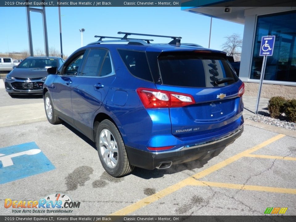 2019 Chevrolet Equinox LT Kinetic Blue Metallic / Jet Black Photo #5