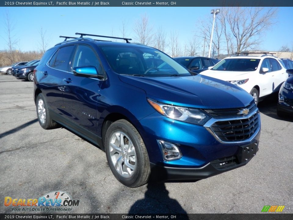 2019 Chevrolet Equinox LT Pacific Blue Metallic / Jet Black Photo #3