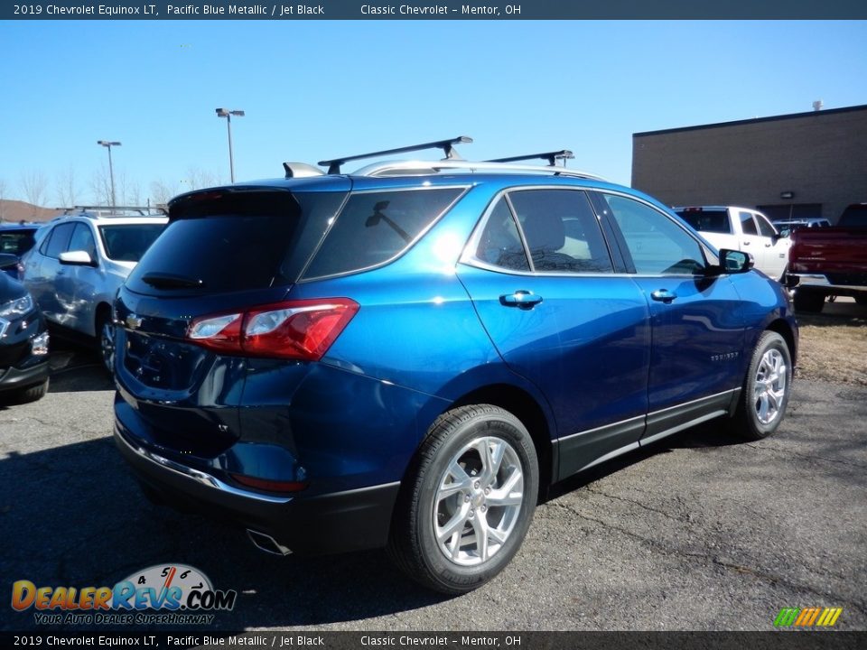 2019 Chevrolet Equinox LT Pacific Blue Metallic / Jet Black Photo #4