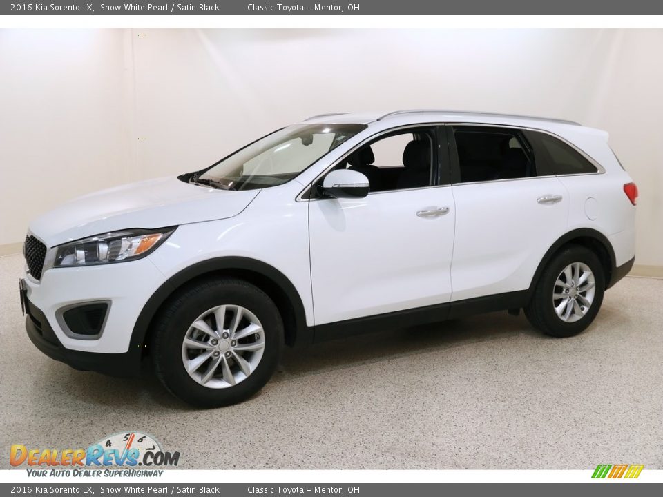 2016 Kia Sorento LX Snow White Pearl / Satin Black Photo #3