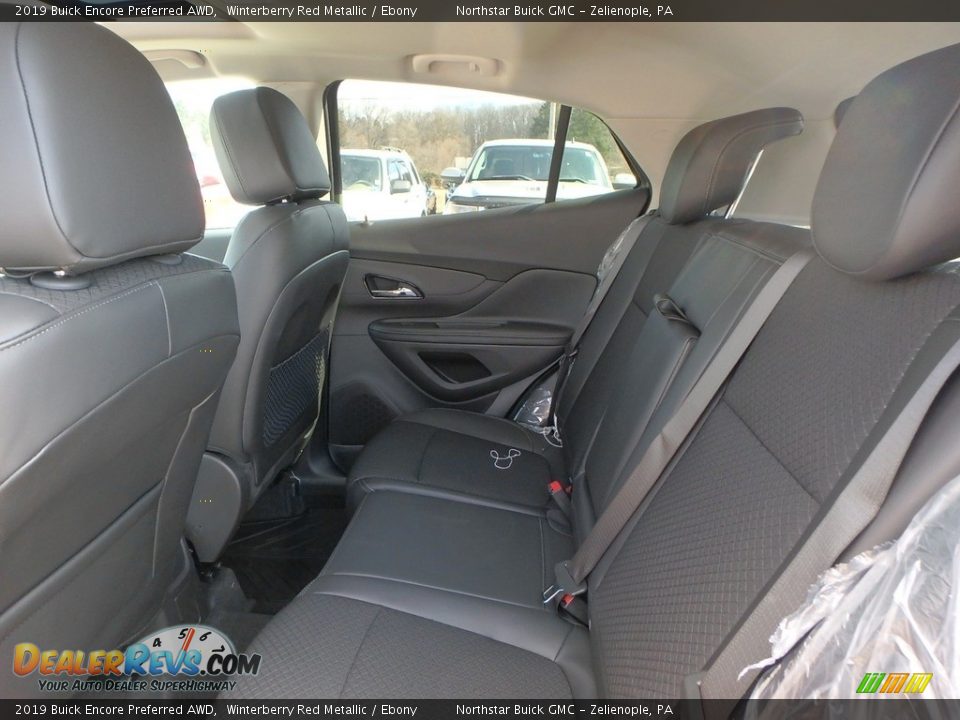 2019 Buick Encore Preferred AWD Winterberry Red Metallic / Ebony Photo #12