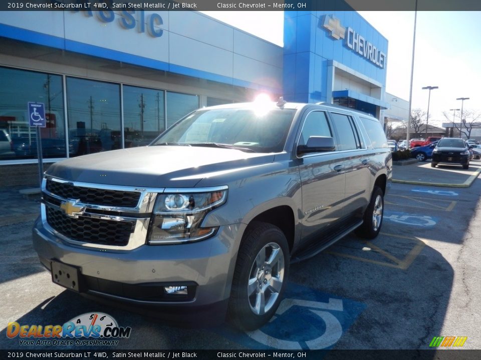 2019 Chevrolet Suburban LT 4WD Satin Steel Metallic / Jet Black Photo #1