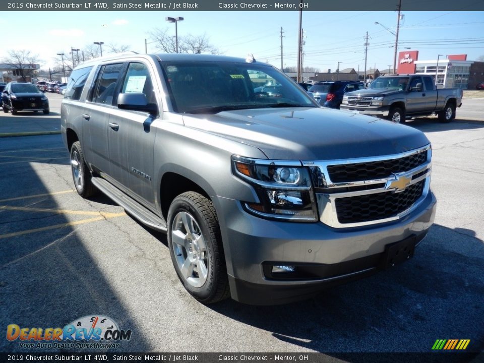 2019 Chevrolet Suburban LT 4WD Satin Steel Metallic / Jet Black Photo #3