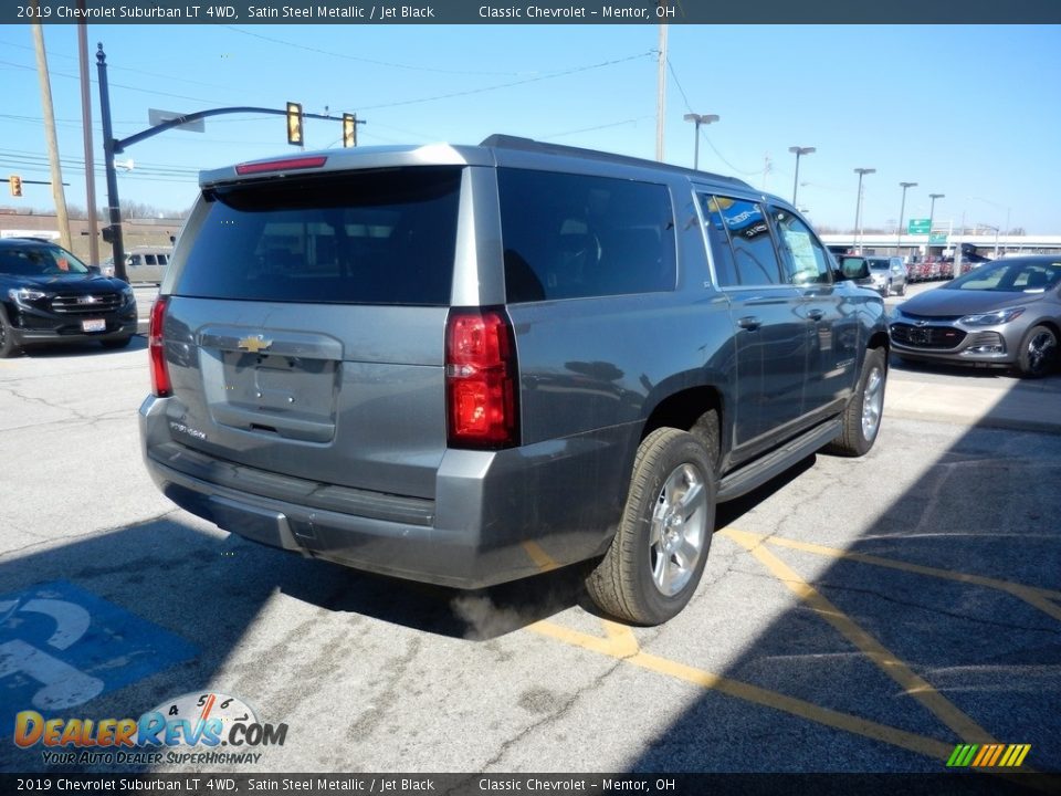 2019 Chevrolet Suburban LT 4WD Satin Steel Metallic / Jet Black Photo #4