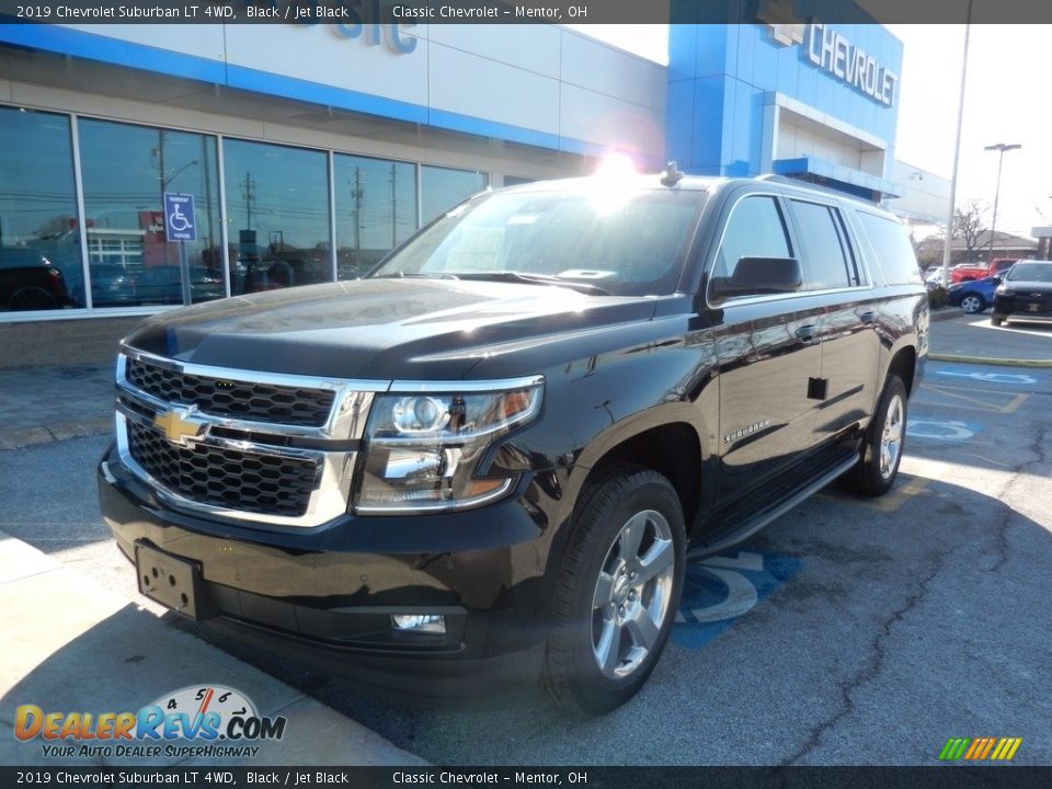 2019 Chevrolet Suburban LT 4WD Black / Jet Black Photo #1